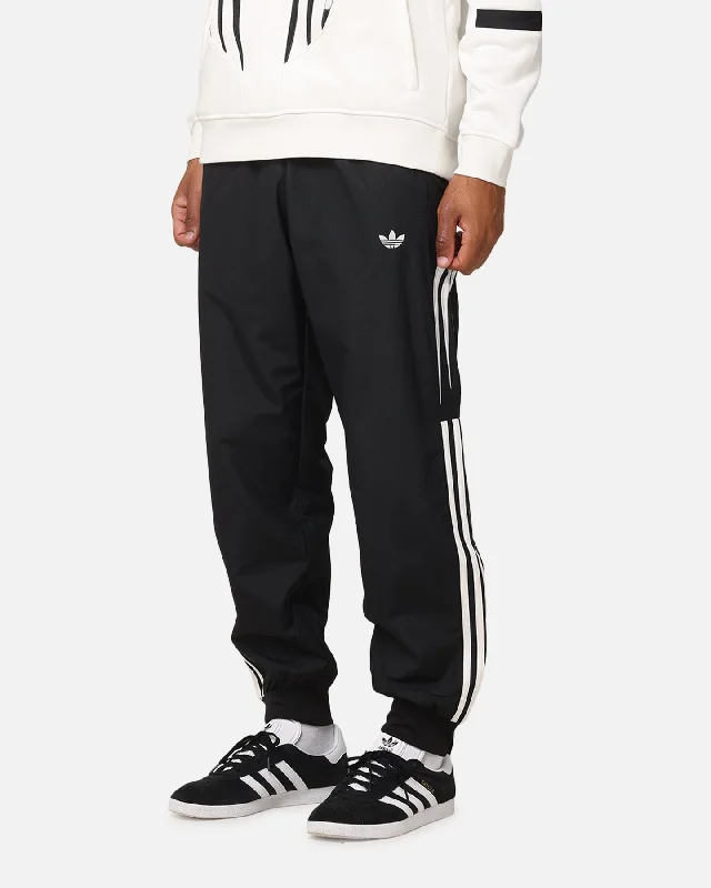 Adidas Q3 Atlanta Track Pants Black Trendy Printed Pants