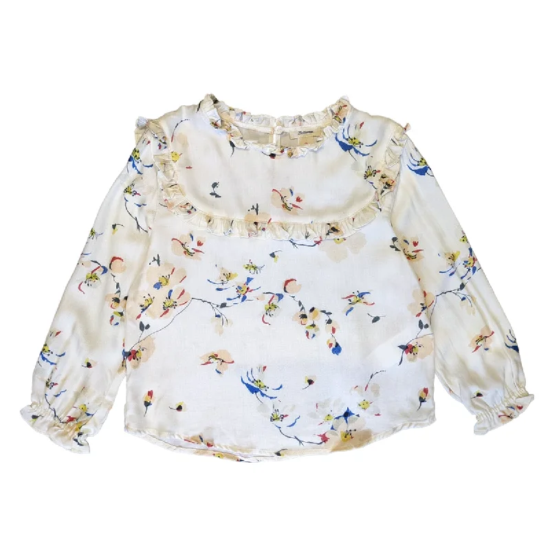 Bellerose Akae Blouse Satin Drape Blouse