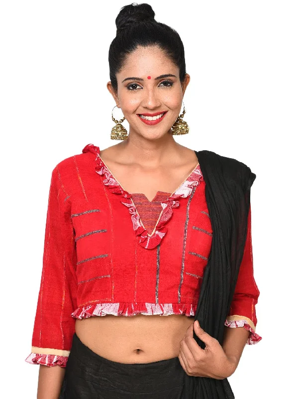 Bengali Khesh Blouse Casual Button Blouse
