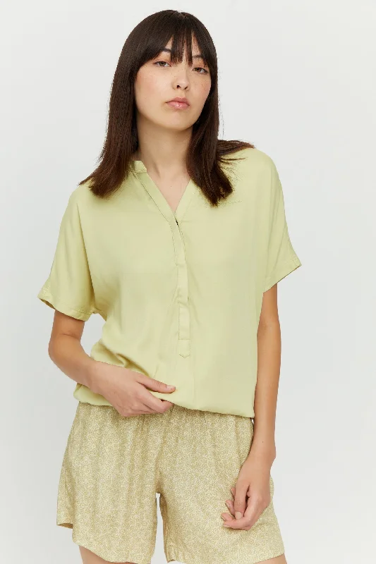 Benoni Short Sleeve Blouse Loose Oversized Blouse