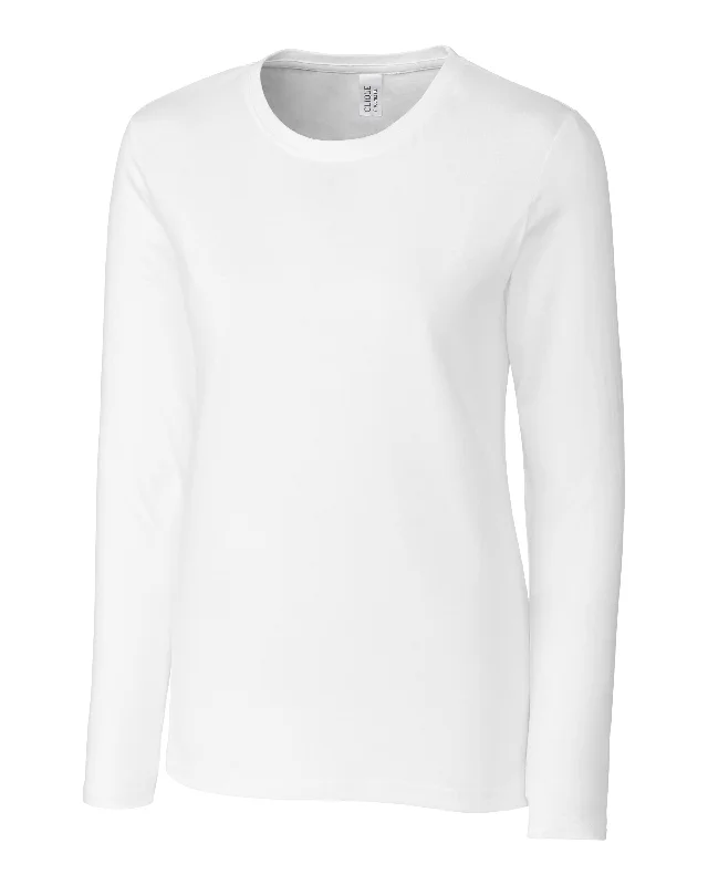Clique Long Sleeve Womens Phoenix Lady Tee Faux Fur Fabric Real Fur Fabric Shearling Fabric