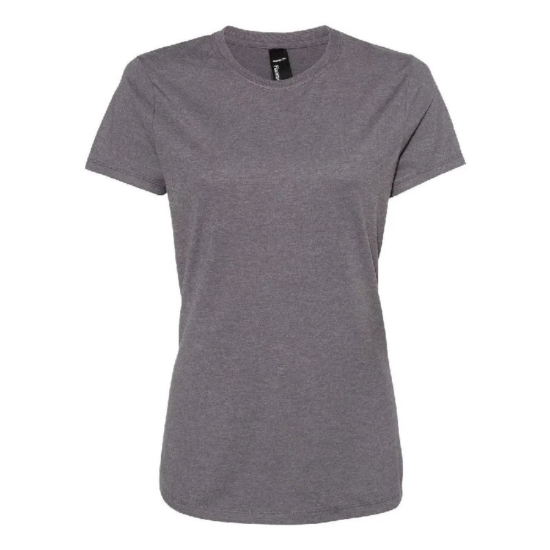 Hanes Perfect-T Womens T-Shirt Chenille Blend Fleece Blend Nylon Blend