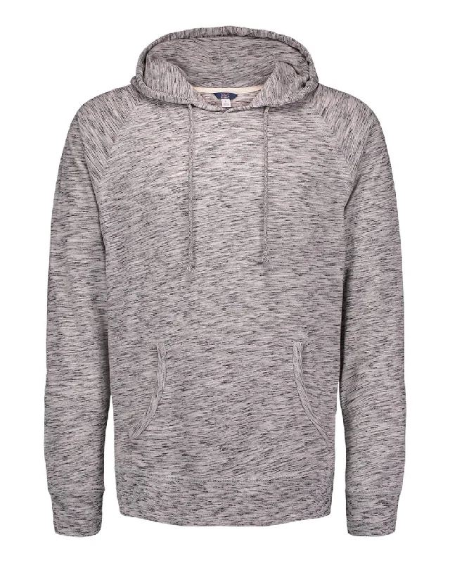 Heather Hooded Long Sleeve T-Shirt Fashionable Trendy Casual