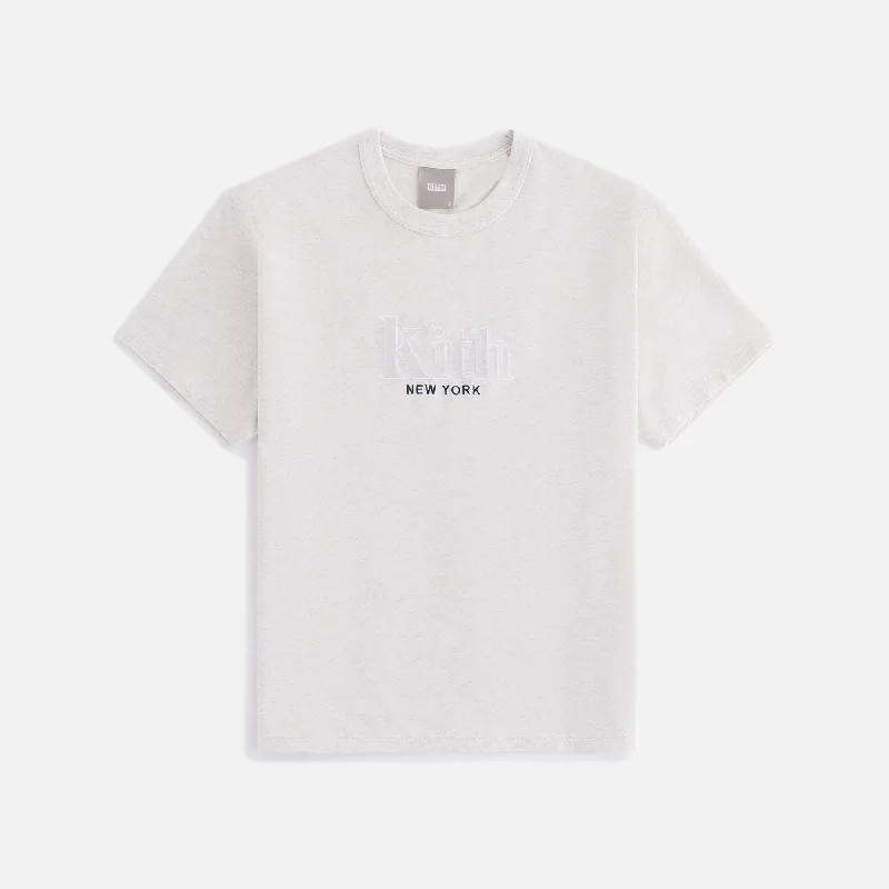 Kith Women Mott New York Tee II - Sandy Heather Hooded Caped Shawl Collar
