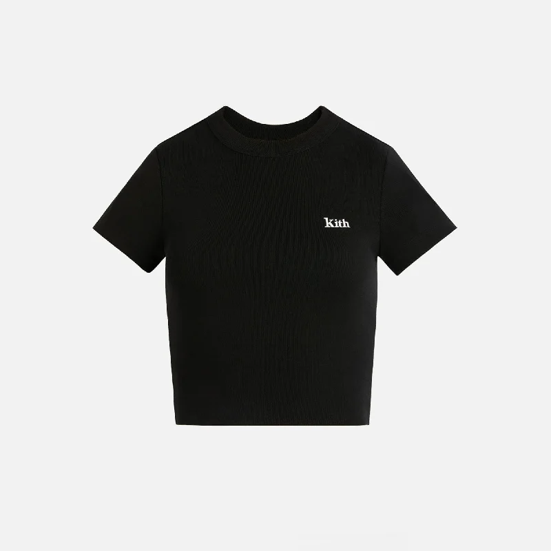 Kith Women Mulberry Tee II - Mass Nylon Fabric Polyester Fabric Spandex Fabric