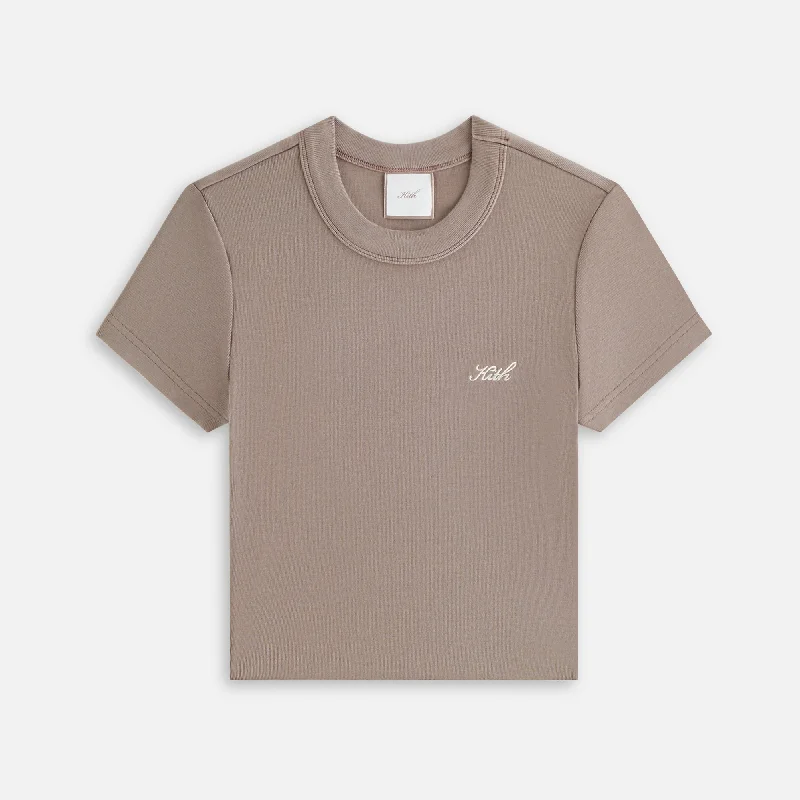 Kith Women Mulberry Tee II - Quicksand Modern Contemporary Chic