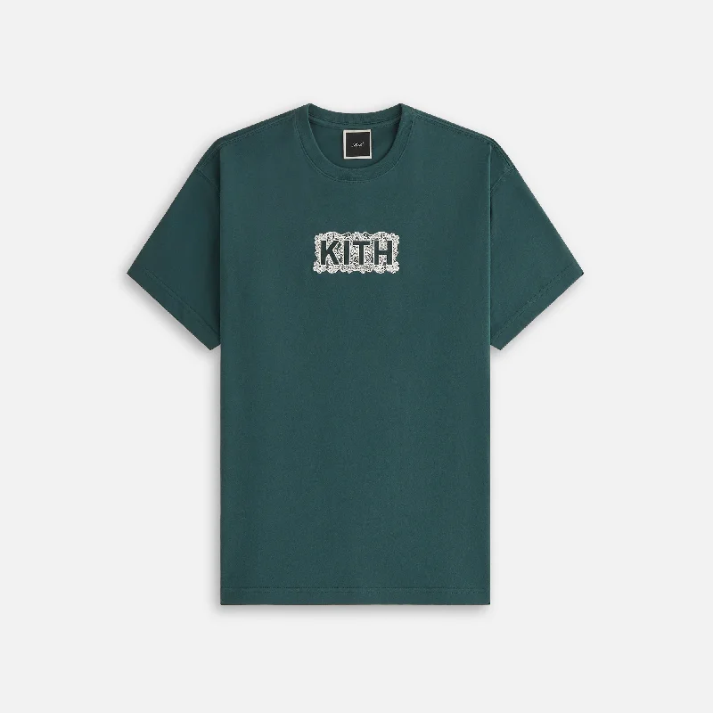 Kith Women Floral Lace Vintage Tee - Chronicle Polka Dot Checkered Tartan