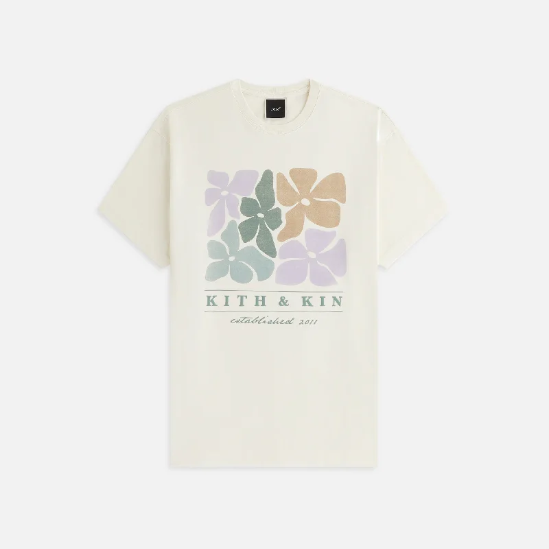Kith Women Kith & Kin Floral Vintage Tee - Muslin Print Jacquard Patchwork