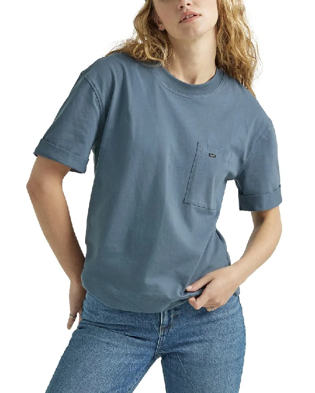 LEE Utility Pocket T-Shirt Satin Blend Silk Blend Wool Blend