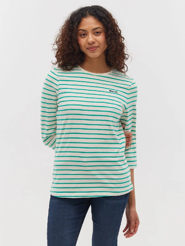 Lesedi 3/4 Stripe T-Shirt Cozy Warm Stylish