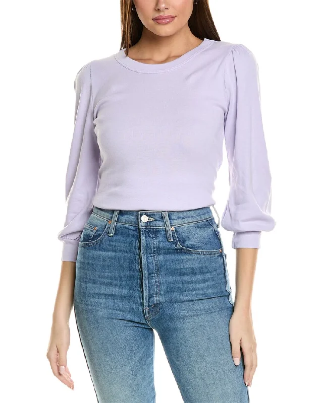 Michael Stars Juniper Puff Sleeve T-Shirt Anti-Shrink Durable Soft