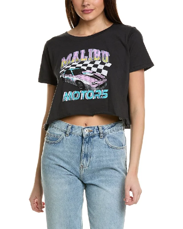 Prince Peter Malibu Motors T-Shirt Faux Fur Fabric Real Fur Fabric Shearling Fabric