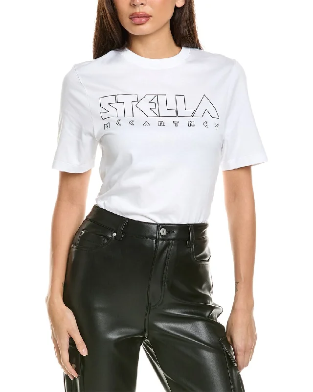 Stella McCartney Printed T-Shirt Elasticated Padded Insulated