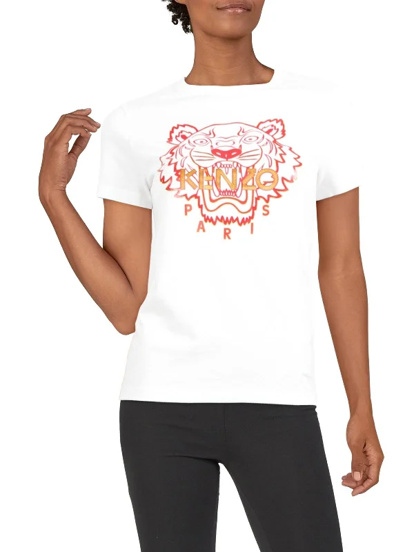 Womens Logo Classic T-Shirt Fashionable Trendy Casual
