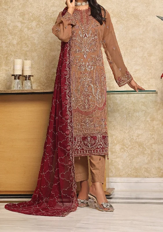 Bin Hameed Rina Luxury Embroidered Chiffon Dress