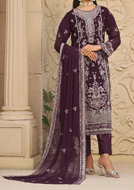 Bin Hameed Rina Luxury Embroidered Chiffon Dress