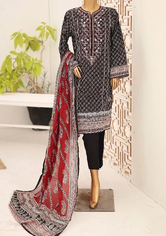 Bin Saeed Ready Made Embroidered Cotton Dress