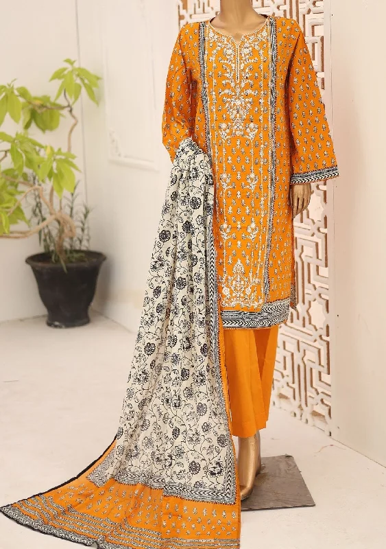 Bin Saeed Ready Made Embroidered Cotton Dress