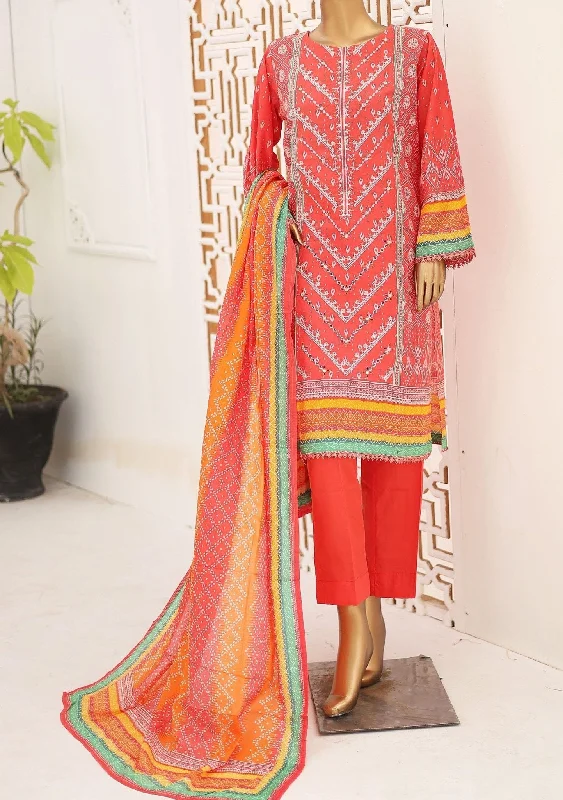 Bin Saeed Ready Made Embroidered Cotton Dress