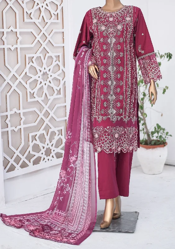 Bin Saeed Ready Made Embroidered Cotton Dress