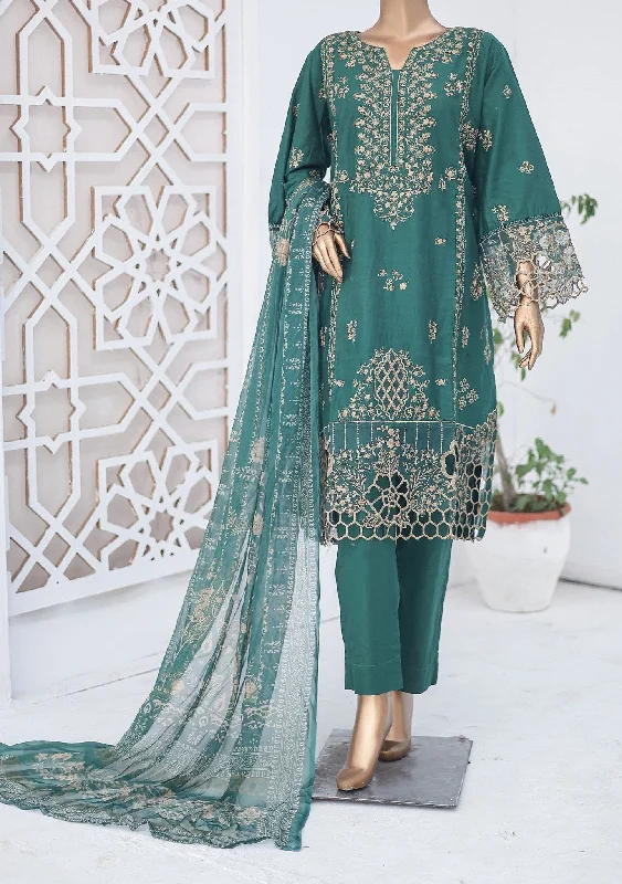 Bin Saeed Ready Made Embroidered Cotton Dress