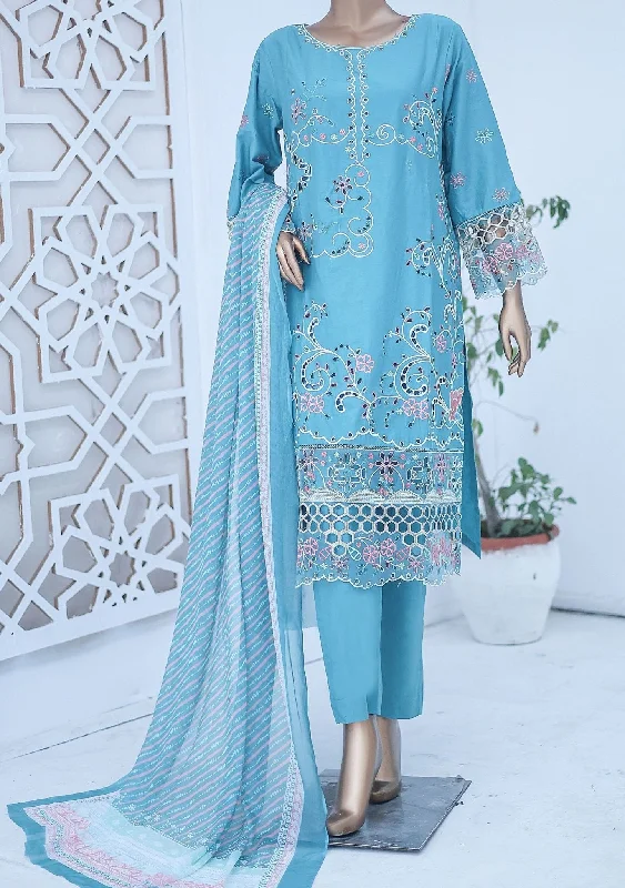 Bin Saeed Ready Made Embroidered Cotton Dress