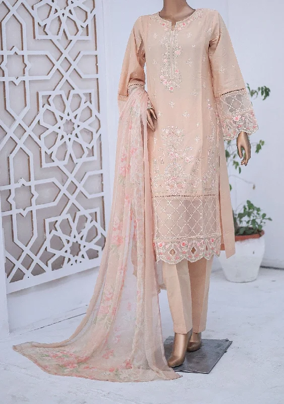 Bin Saeed Ready Made Embroidered Cotton Dress