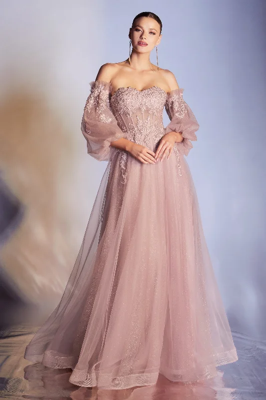 **Enchanted Elegance: Cinderella Divine CD948 Gown**