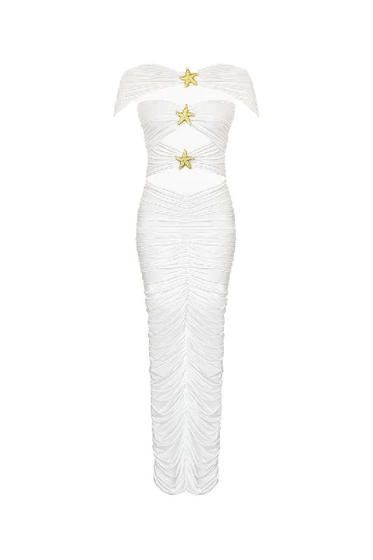 MADISON SET DRESS IN WHITE