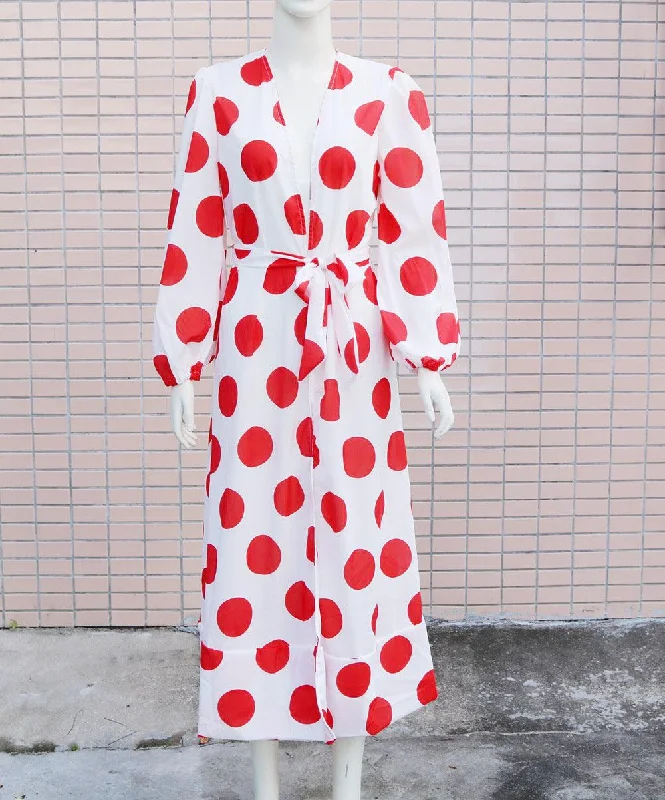 Red And White Polka Dot