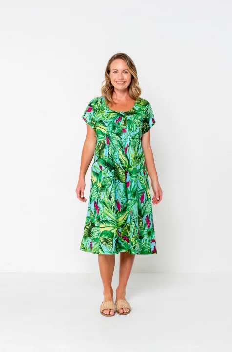 Scoop Neck Dress
