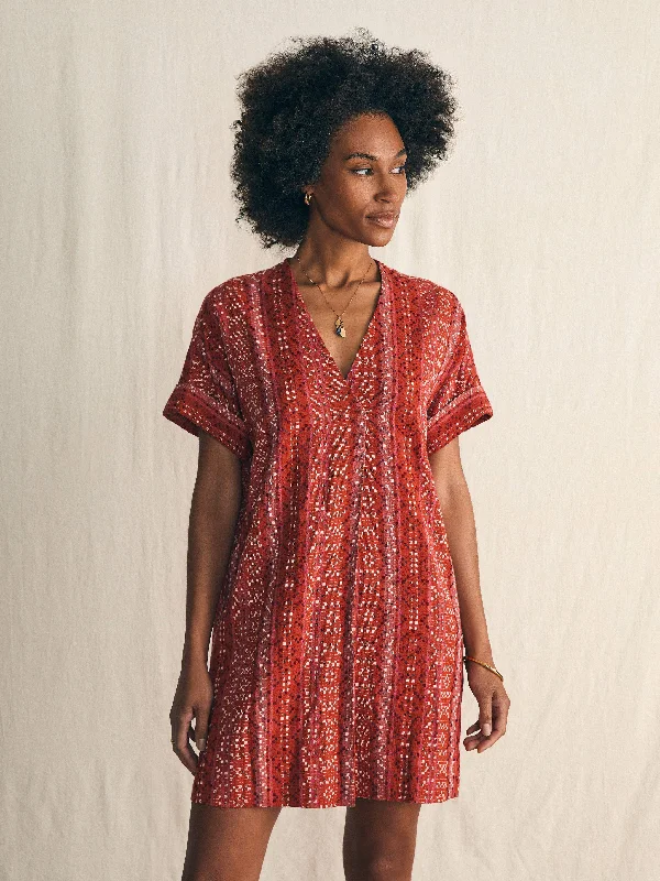 Sunset Land Sanibel Dress - Sunset Land Jacquard
