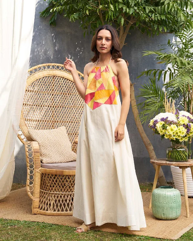 The Kaleidoscope Halter Dress