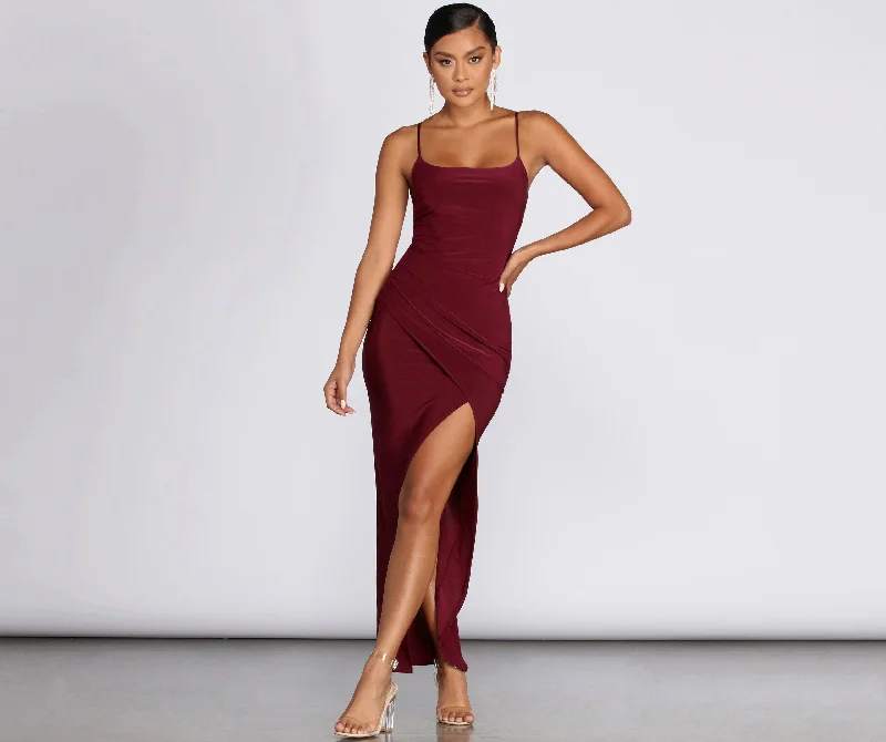 Get The Stylish Scoop Maxi Dress Trendy Floral Print Maxi Dress