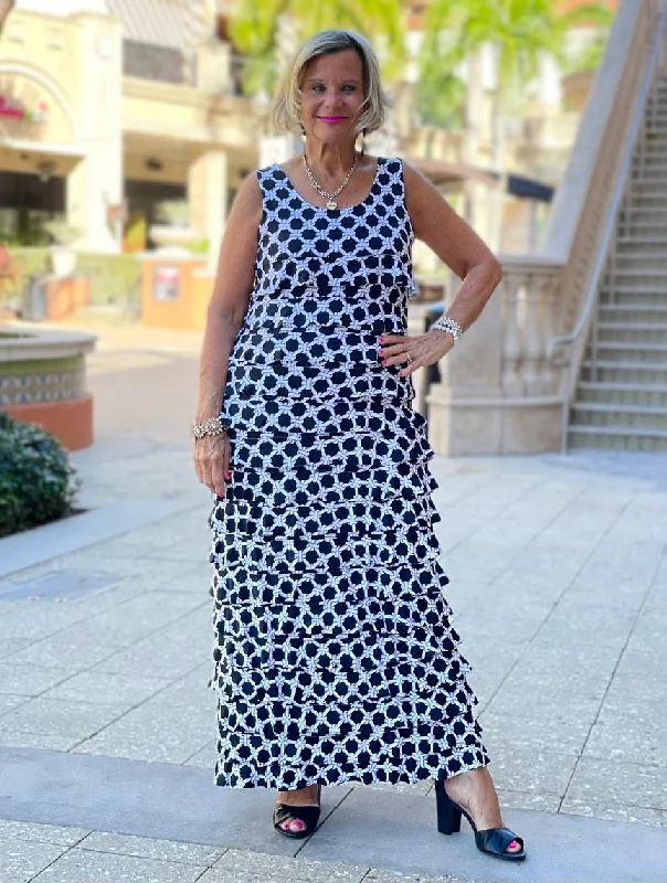 TINSLEY CHA CHA MAXI DRESS Stylish Long Sleeve Maxi Dress