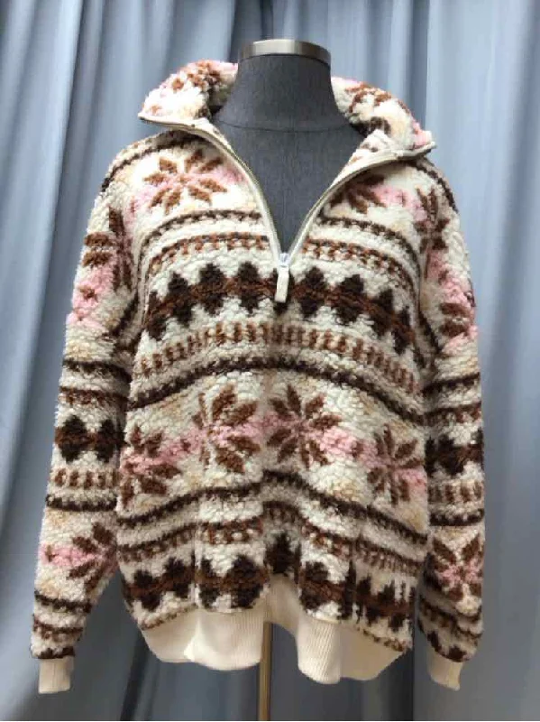 AERIE SIZE X LARGE Ladies JACKET Print Jacket Jacquard Jacket Embroidered Jacket