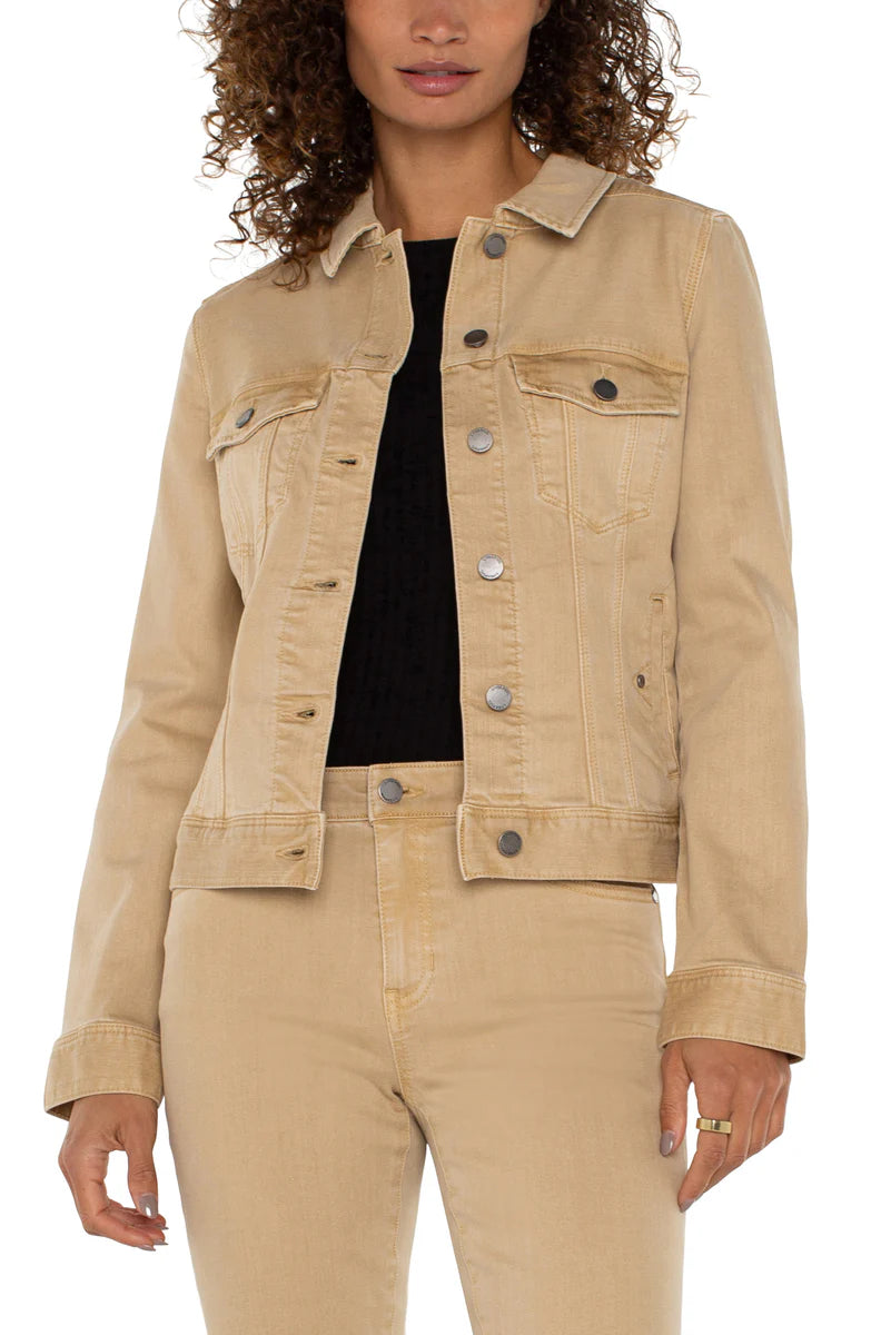 Classic Jean Jacket Elasticated Jacket Padded Jacket Insulated Jacket