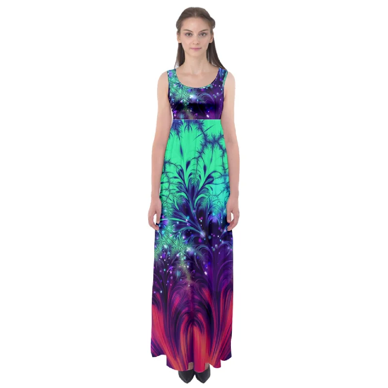Crash and Yearning Empire Waist Maxi Dress Stylish Off-Shoulder Maxi Dress