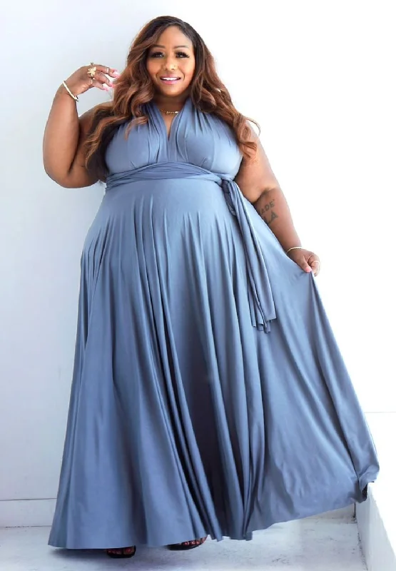 Eternity Maxi Dress Cozy Ruffle Sleeve Maxi Dress