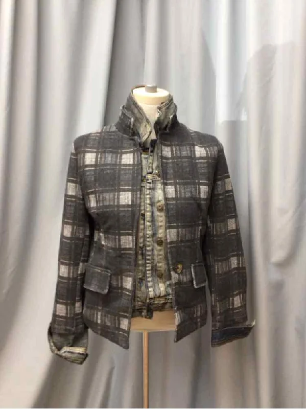 FEMME FATALE SIZE XSMALL Ladies JACKET Print Jacket Jacquard Jacket Patchwork Jacket