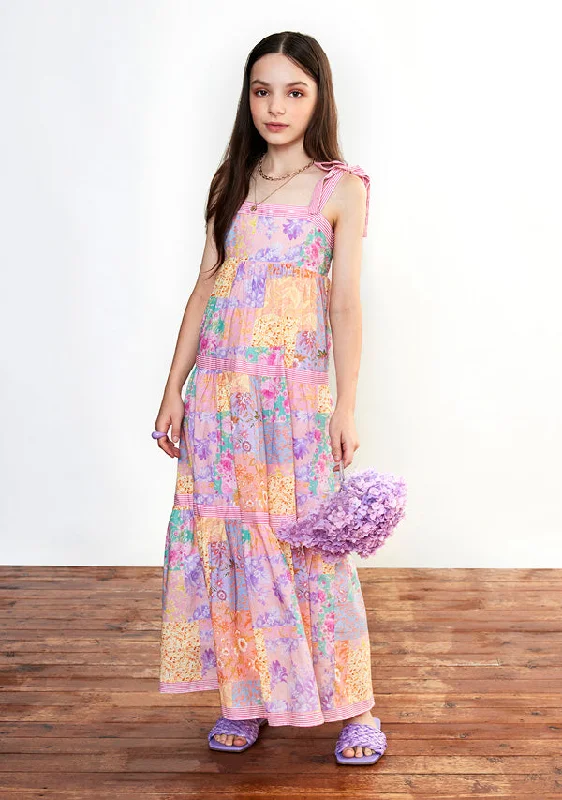 Jessica Floral Maxi Dress Fashionable High-Waist Maxi Dress