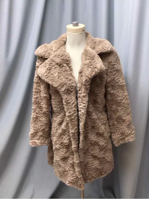 KENNETH COLE SIZE MEDIUM Ladies JACKET Faux Fur Jacket Real Fur Jacket Shearling Jacket