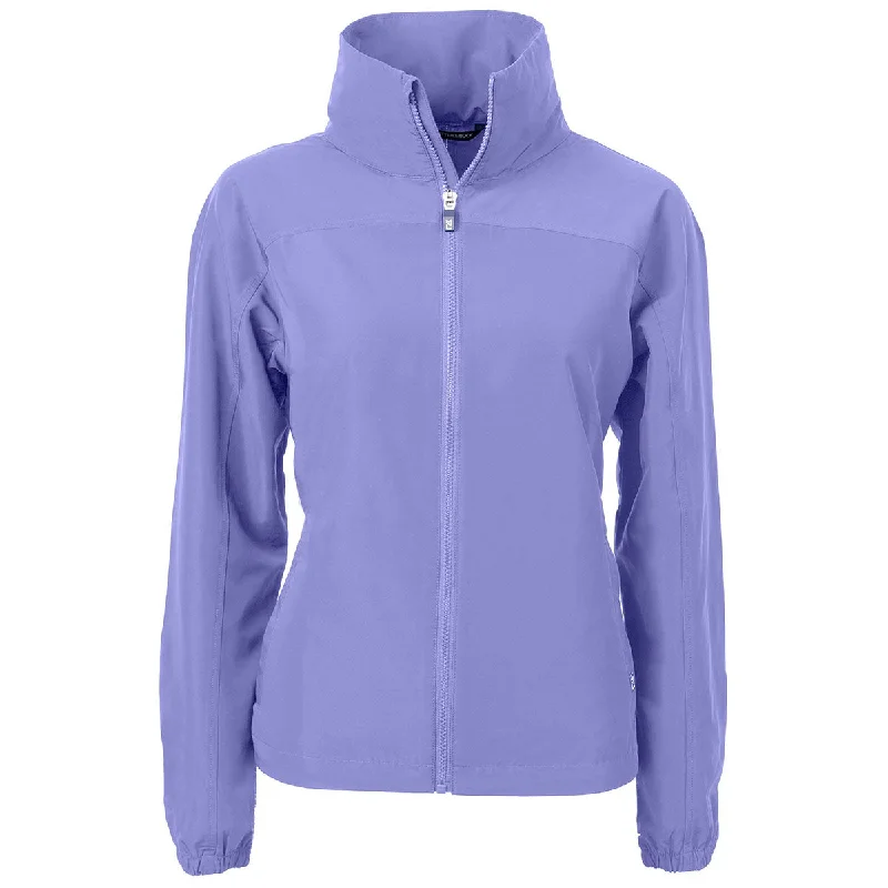 Cutter & Buck Women's Hyacinth Charter Eco Recycled Full Zip Jacket Denim Jacket Leather Jacket Suede Jacket