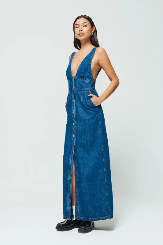 Martine Maxi Dress - Galante Stylish Long Sleeve Maxi Dress