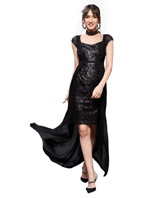 Miss Chase Women's Black Embellished Fit & Flare Maxi Dress (MCSS22D99-71-62-05, Black, L) Cozy Wrap Maxi Dress Miss Chase Women's Black Embellished Fit & Flare Maxi Dress (MCSS22D99-71-62-05, Black, L) Cozy Wrap Maxi Dress