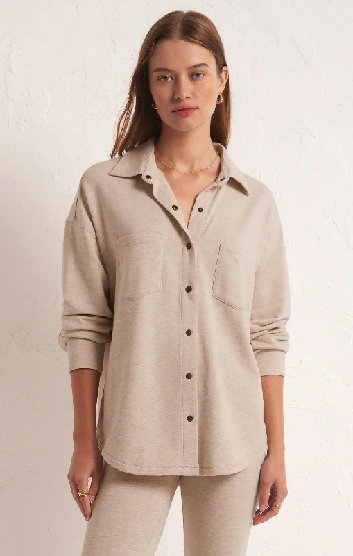 Modal Shirt Jacket Cotton Jacket Linen Jacket Terry Jacket