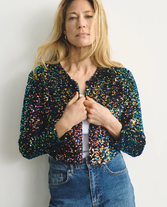 Part Two Marta Multi Sequin Cropped Jacket Herringbone Jacket Checkered Jacket Solid Jacket Part Two Marta Multi Sequin Cropped Jacket Herringbone Jacket Checkered Jacket Solid Jacket