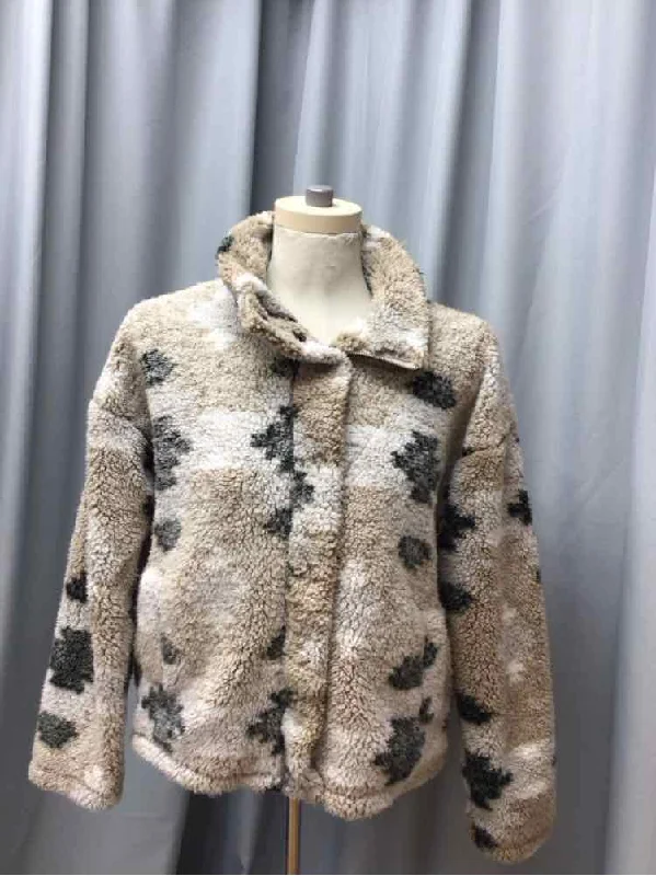 THREAD AND SUPPLY SIZE SMALL Ladies JACKET Hoodie Zip-Up Jacket Button-Up Jacket