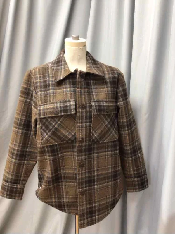 TREASURE & BOND SIZE MED/LRG Ladies JACKET Tiered Jacket Buttoned Jacket Zippered Jacket