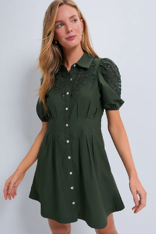 Olive Marta Mini Dress Cozy Knit Mini Dress